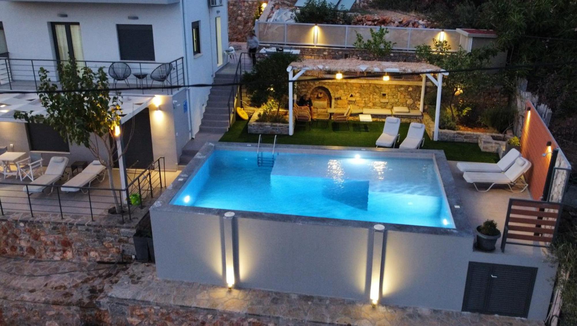 Vathi Spiros Villas 圣尼古拉奥斯 外观 照片